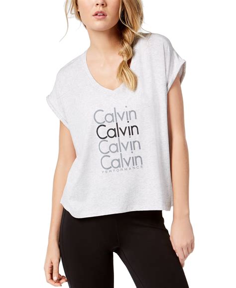 calvin klein womens tees|calvin klein summer tops.